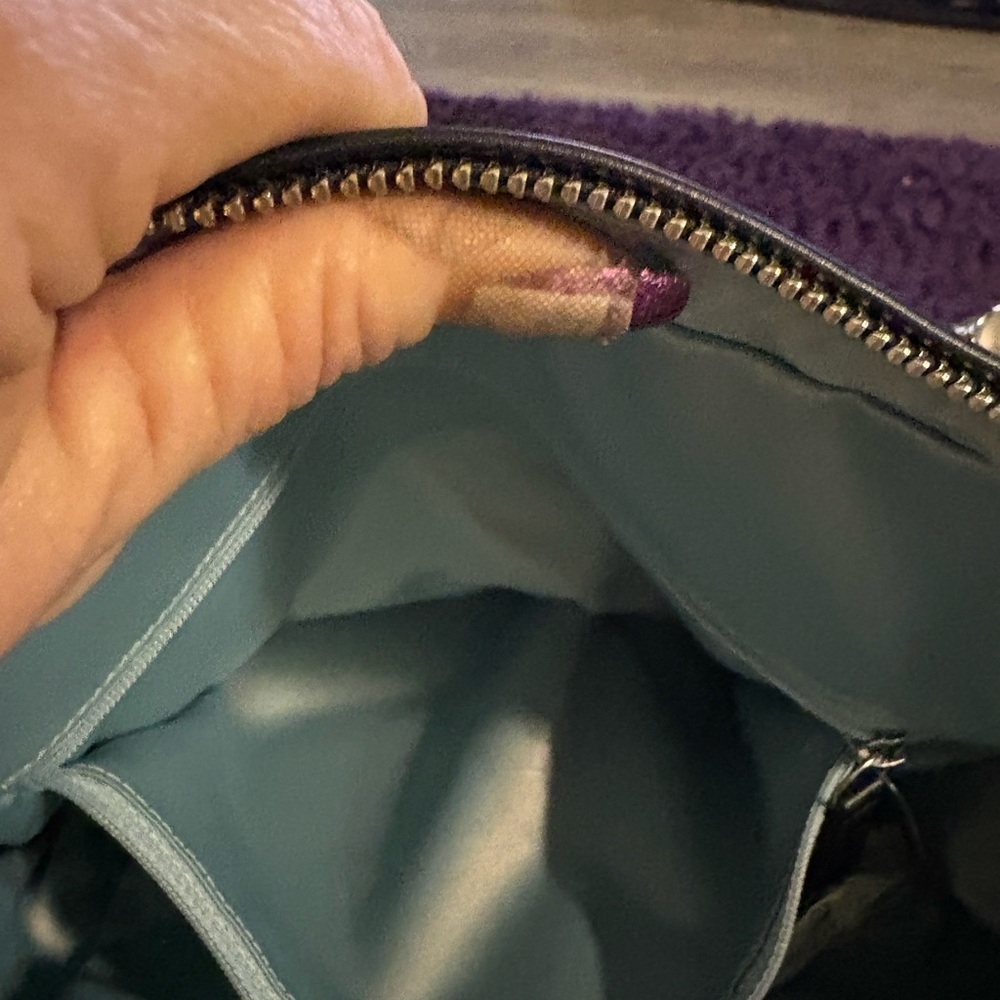Coach Chic Black Leather Handbag - Picture 5 of 6